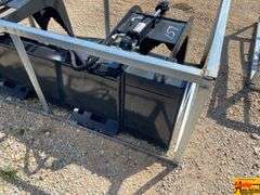 Wolverine Skid Steer Grapple Bucket, Model GB-11-72W