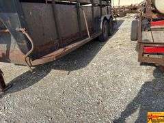 Gooseneck Cattle Trailer; Bill Of Sale Only