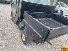 E-Z Go Golf Cart With Cab & Manual Dump Bed.  See video.