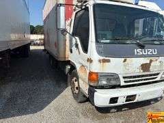 1997 Isuzu NPR Box Truck; 235,791 Miles; VIN JALB4B1KXV7001291.  See video.