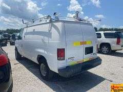 2012 Ford E-250 Econoline Van; 214,787 Miles; VIN 1FTNE2EW9CDB01843.  See video.