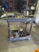 Rolling Mechanic's Tool Cart with Assorted Tools