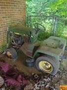 John Deere 318 Riding Lawn Mower, Push Mower & Mini 4-Wheeler