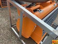 Skid Steer Double Discharge Concrete Mixer, Model DCM-11-250G