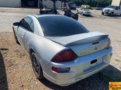 2001 Mitsubishi Eclipse; 185,597 Miles; VIN 4A3AC44G01E188580.  See video.