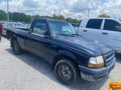 1999 Ford Ranger; 180,842 Miles; VIN 1FTYR10V7XPC04483.  See video.