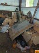 Shelves Of Car Parts, Car Hood & More and Components
