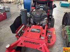 Gravely Pro-Stance 35" Stand-On Mower, 43 hrs; SN FS600VF59027.  See video.