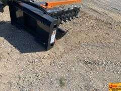 Wolverine Skid Steer Trencher, Model TCR-12-48H