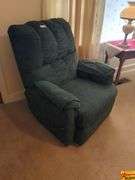 Upholstered Recliner Armchair