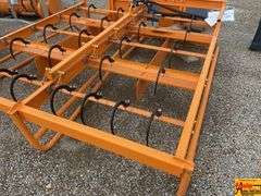 Land Honor Skid Steer Hay Accumulator Grapple, Model HAG-12-24Q; 8-10 Bale Capacity.  Slightly damaged in shipping.