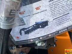 Wolverine Skid Steer Trencher, Model TCR-12-48H