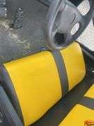 E-Z Go Golf Cart With Cab & Manual Dump Bed.  See video.