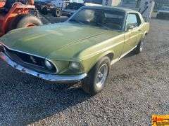 1969 Ford Hardtop Grande Mustang; 06,411 Miles Showing; VIN 9F01L190407; Bill Of Sale Only.  See video.