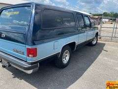 1990 Chevrolet 1500 Silverado V-8 350 Suburban With 1 Owner; low miles of 66,586; Very well maintained.  Currently not on site but will be August 4th.
