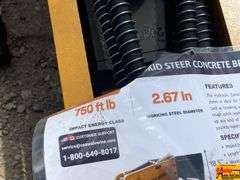 Wolverine Skid Steer Concrete Breaker, Model CB-11-750F