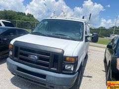 2012 Ford E-250 Econoline Van; 214,787 Miles; VIN 1FTNE2EW9CDB01843.  See video.