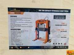 Land Honor 100-Ton Capacity Hydraulic Shop Press, Model LHR-SP100