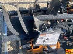 Wolverine Skid Steer Auger Drive & Bit, Model ADB-13-1218R