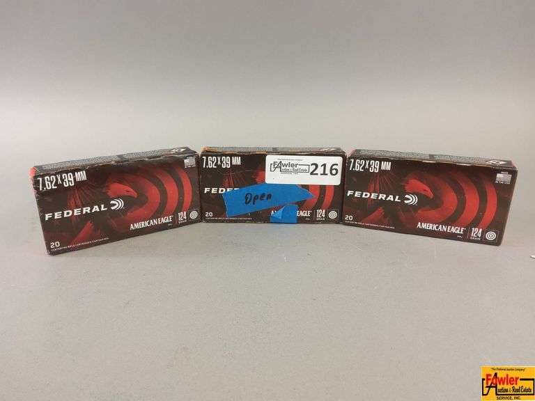 Federal American Eagle 7.62 (3 Boxes, 1 Not Full Box) image