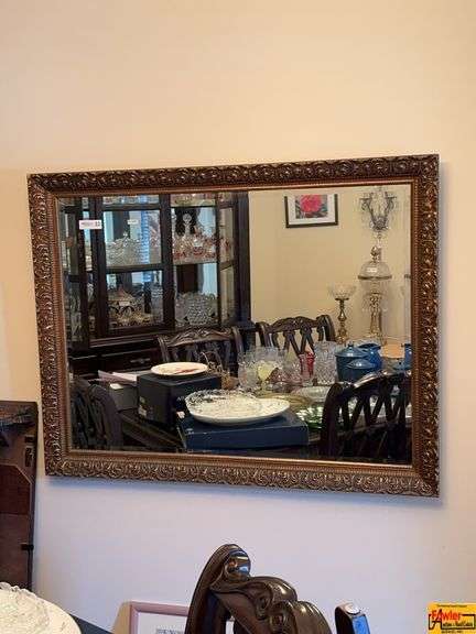 Framed Wall Mirror image