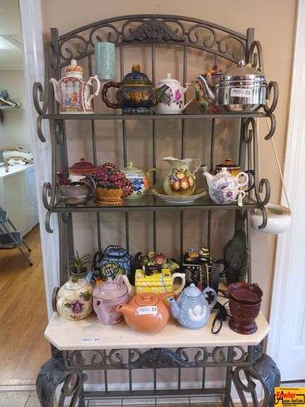 Metal Baker's Rack Display Shelf (Contents not included) image