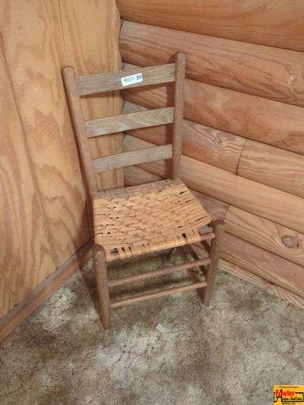 Vintage Rattan Seat Dining Chair image
