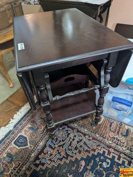 Drop Leaf Beverage Cart image