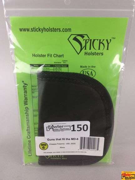 Sticky Holsters Guns that fit MD-6 image