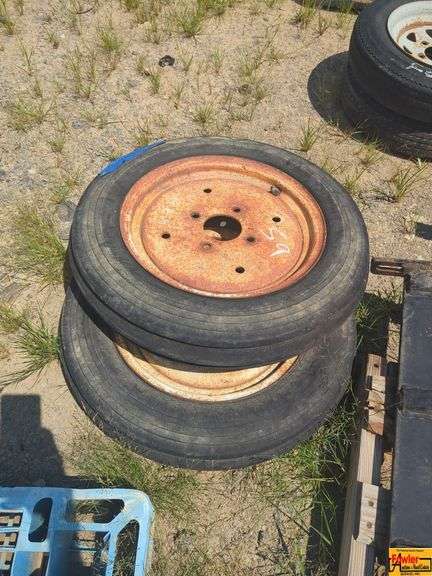 (2) Front Tractor Tires image