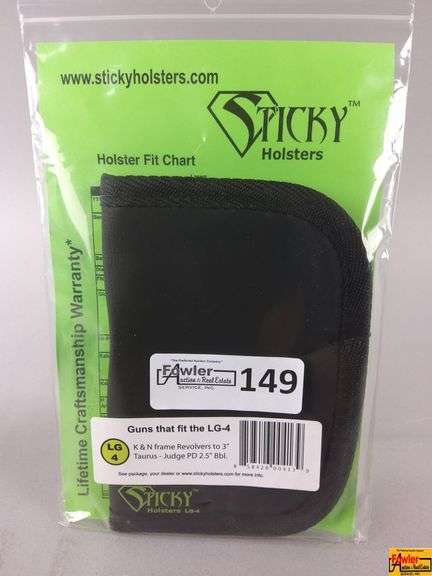 Sticky Holsters LG-4, K&N Frame Revolvers to 3" Taurus Judge PD 2.5" BBL image