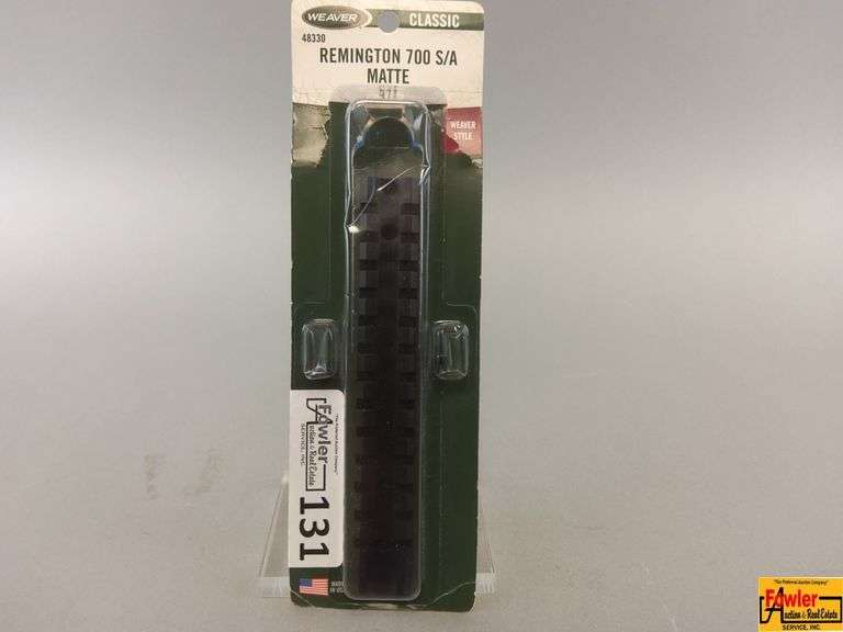 Weaver Remington 700 Matte Base image
