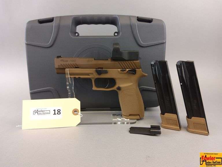 Sig Sauer P320 M17 with Red Dot Sight DP PRO, 9mm, M17A063391 image