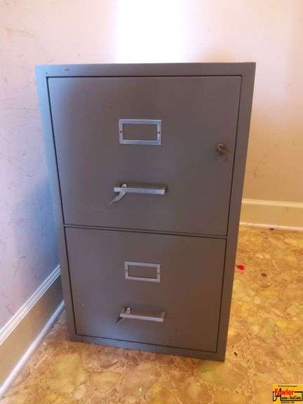 Two-Drawer Metal Fire-Insulated Filing Cabinet image