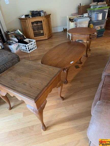 Coffee Table With (2) Side Tables image