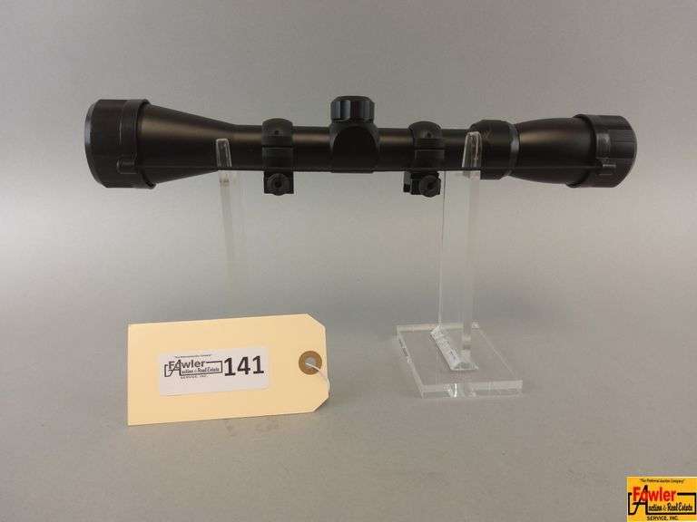 Scope 3-9x40 with Mounts image