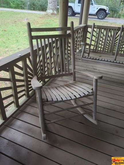 Wood Rocking Chair (porch swing is not included) image