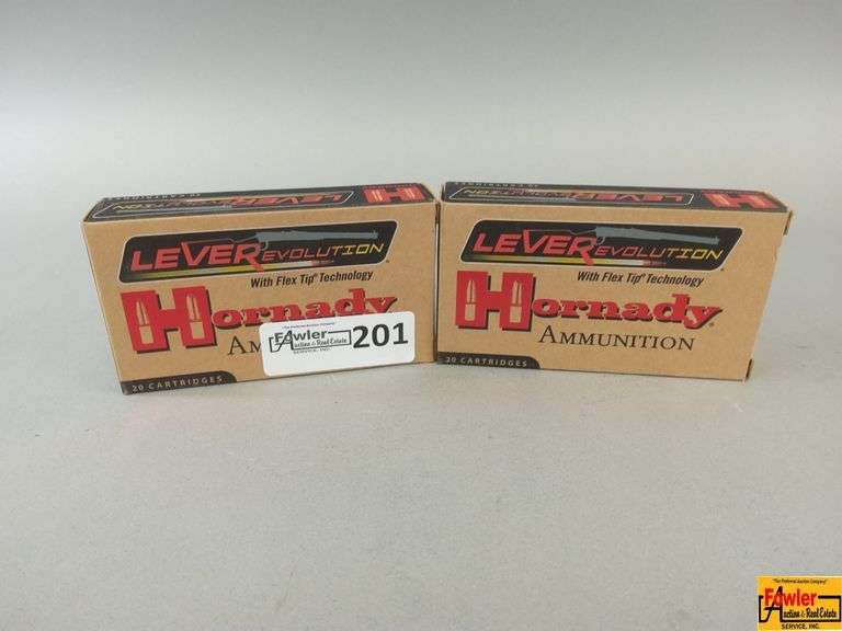 2 Boxes of Hornady Leverevolution 35 Rem image