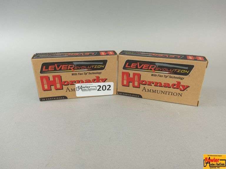2 Boxes of Hornady Leverevolution 35 Rem image