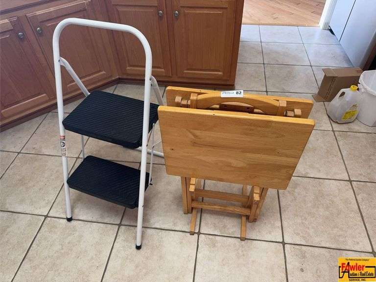 TV Trays & Step Stool image