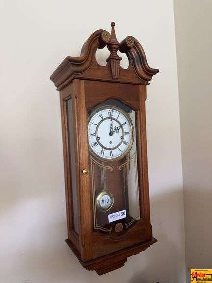 Pendulum Wall Clock (perhaps by Earl D. Hunter) image