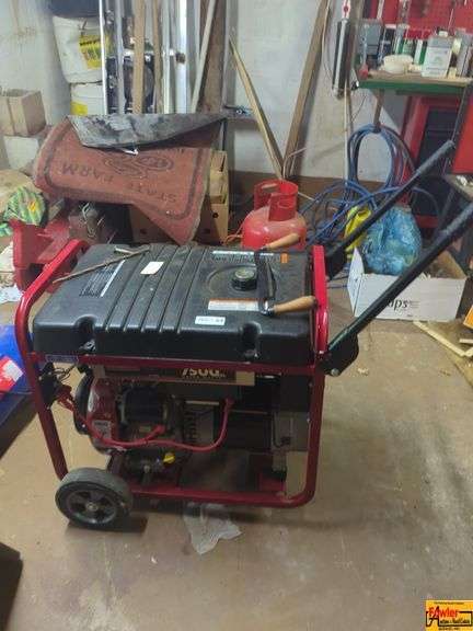 Generac 7500EXL Extended Life Generator, Battery Start image