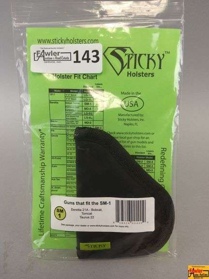 Sticky Holsters SM-1 for Beretta 21A Bobcat, Tomcat, Taurus 22 image