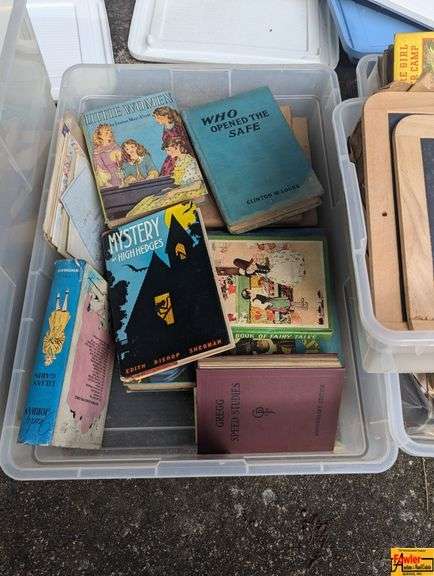 3 Crates of Assorted Books image