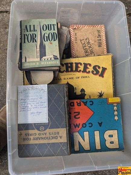 Crate of Assorted Books image
