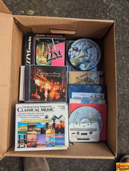 Box of Assorted CD's image