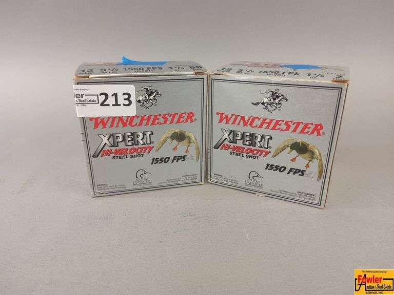 Winchester XPERT Hi-Velocity Steel Shot 12 Ga (1 BB Shot & 1 2 Shot Both not Full Boxes) image