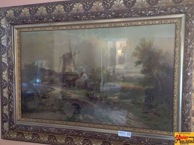 Estate Auction: Art Galore, Vintage Furniture & Home Furnishings