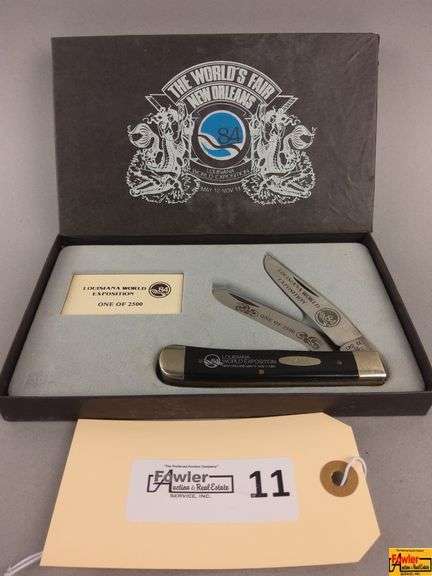 Case XX Louisiana World Exposition 1984 Pocket Knife image