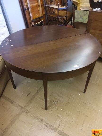 Round Table, approximately 60" image